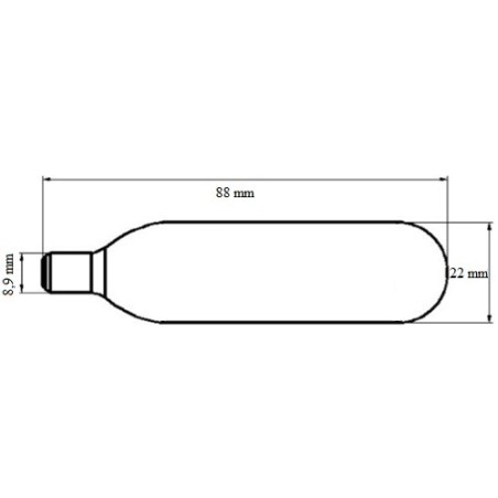 Cartucce-bombolette ricarica CO2 per Pompa-spillatore