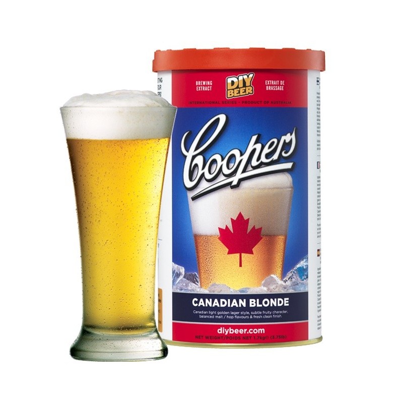 Malto per birra Coopers Canadian Blonde da kg 1,7