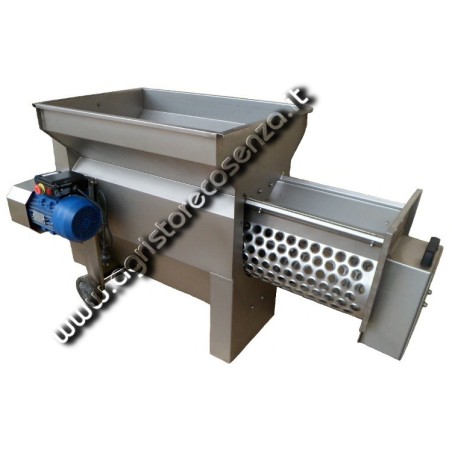 Diraspatrice con pompa in acciaio inox da 20 fino a 38 q.li/h