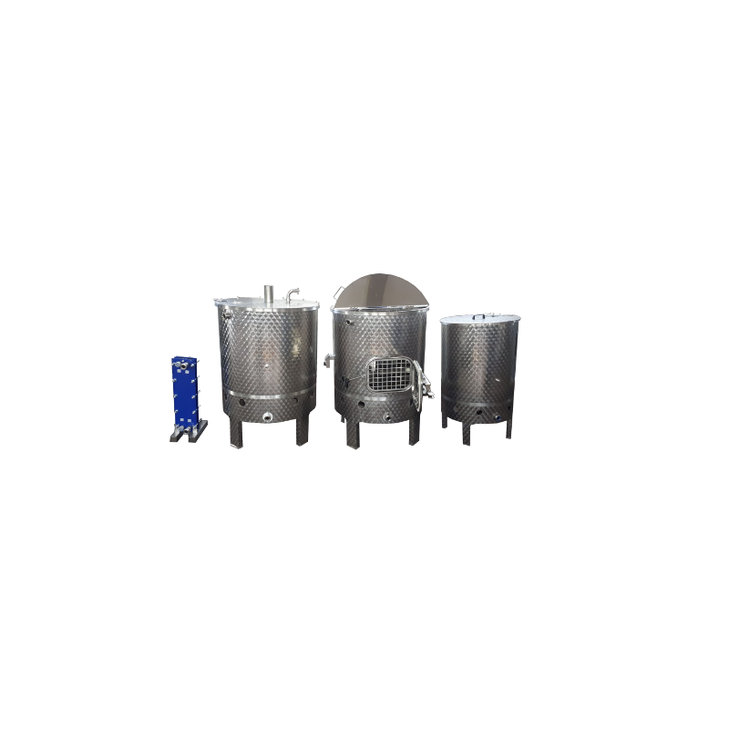 Impianto birra eco da 250 litri