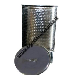 Botte acciaio inox per vino con galleggiante a olio da 800 lt