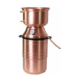 Distillatore-Alambicco Grappa modello a fungo da 30 litri