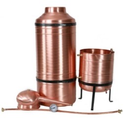 Distillatore-Alambicco a serpentina da 72 litri 2