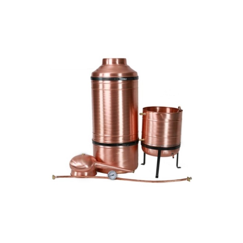 Distillatore-Alambicco a serpentina da 72 litri