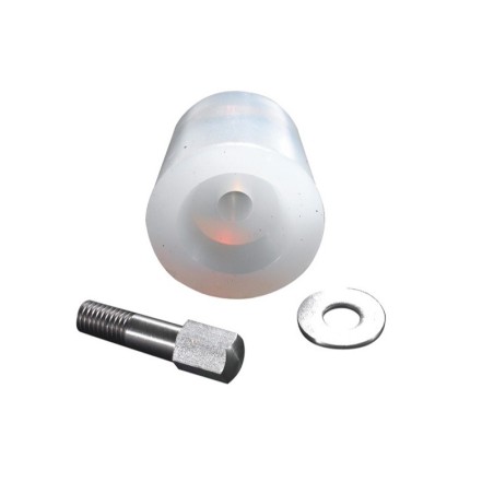 Tappo conico per barrique in silicone alimentare 55/42 h50 ad espansione