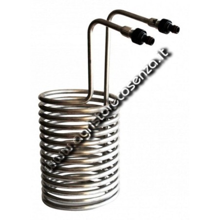 Serpentina in acciaio inox da 20 lt