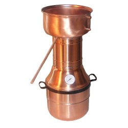 Distillatore per oli essenziali a fungo da 23 litri