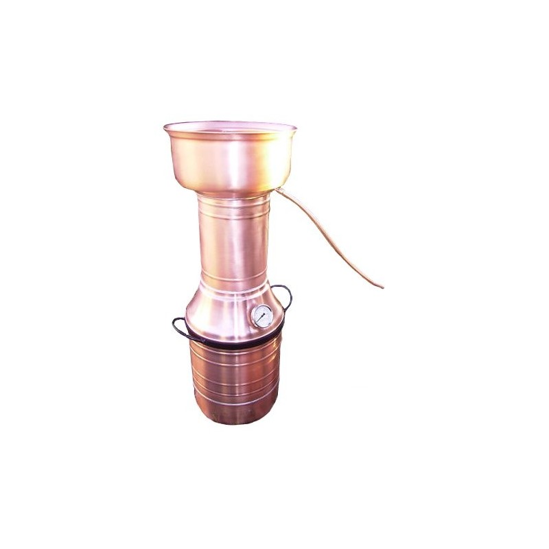 Distillatore per oli essenziali a fungo da 50 litri