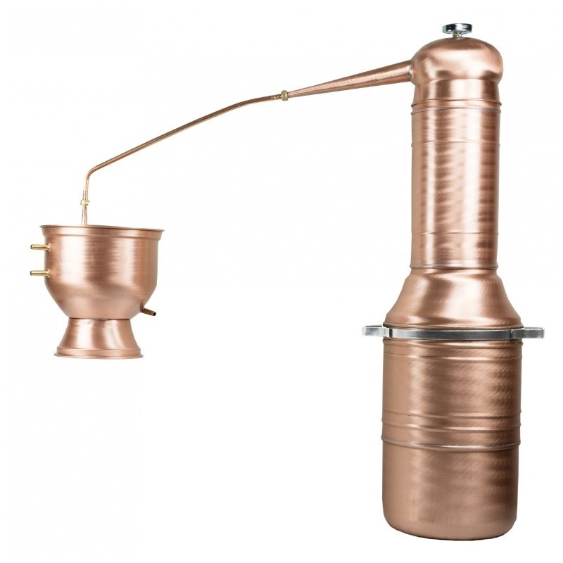 Distillatore per oli essenziali a serpentina da 30 litri