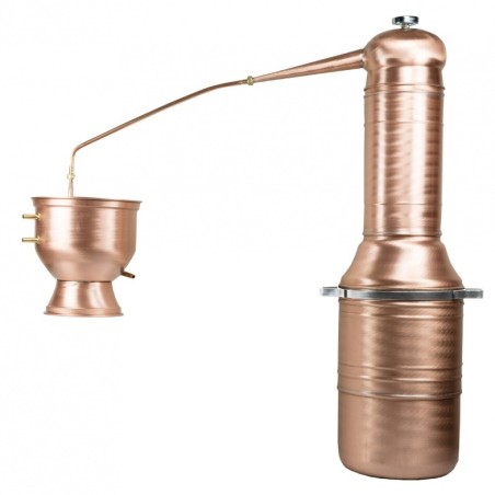 Distillatore per oli essenziali a serpentina da 30 litri