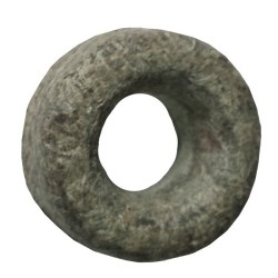 Collarino in cuoio per pompa