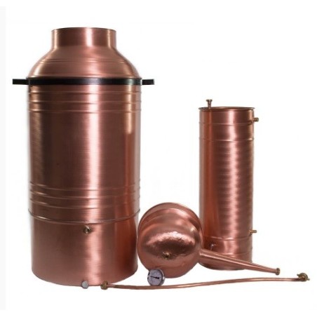 Distillatore-Alambicco a serpentina da 95 litri