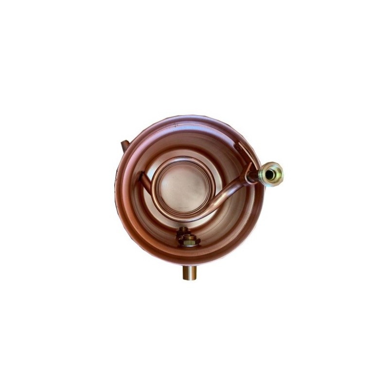 Distillatore per oli essenziali a serpentina da 3 litri