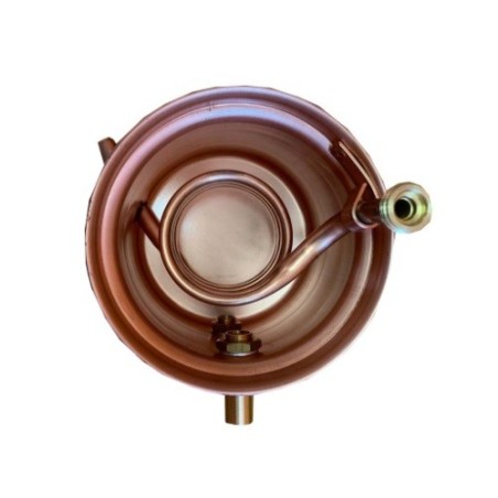 Distillatore per oli essenziali a serpentina da 3 litri