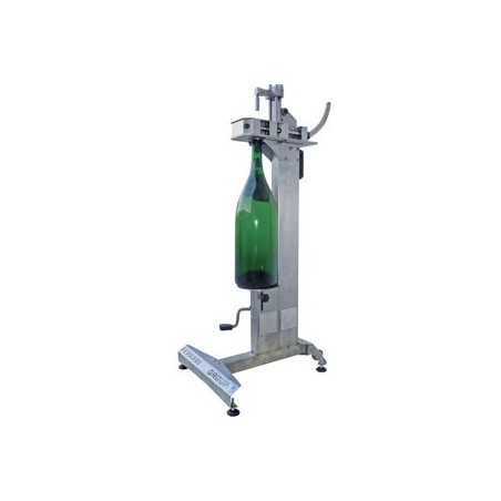 Tappatrice a colonna in acciaio inox