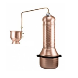 Distillatore per oli essenziali a serpentina da 10 litri