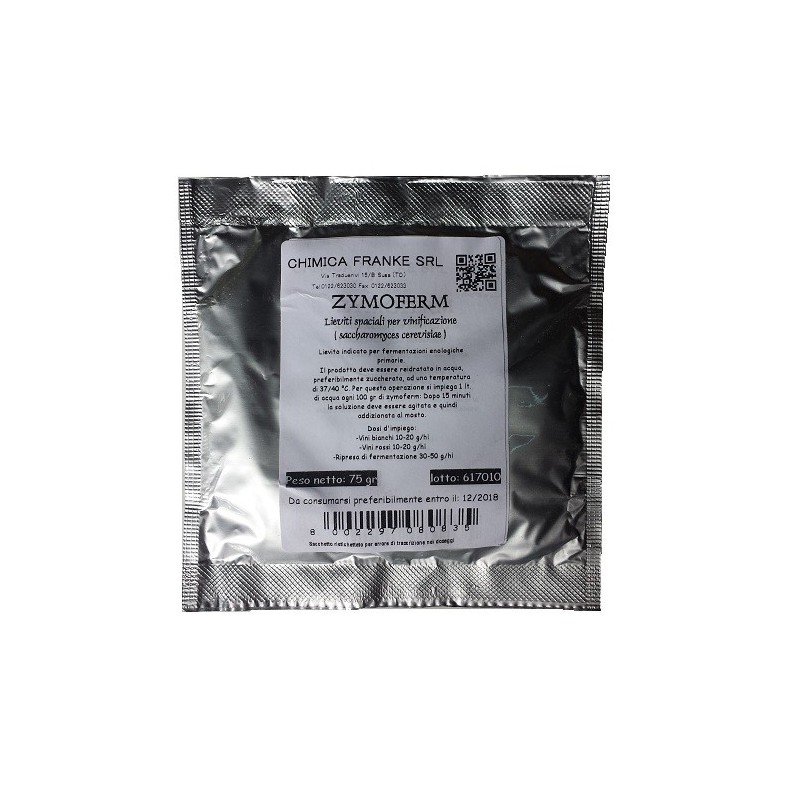 Lievito Saccharomyces Cerevisiae da 75 gr