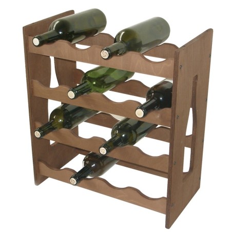 Cantinetta in legno da 16 bottiglie