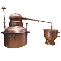 Distillatore-Alambicco a bagnomaria da 25 litri