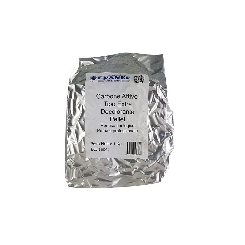 Carbone attivo decolorante in pellet 1kg