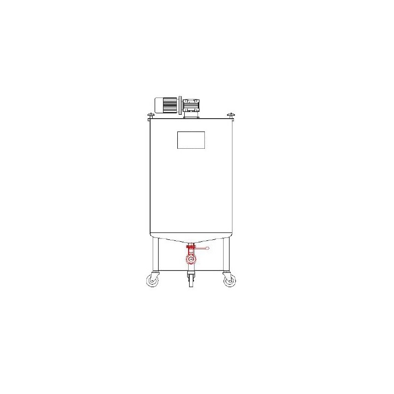Tino di priming birra da 300 fino a 1000 litri