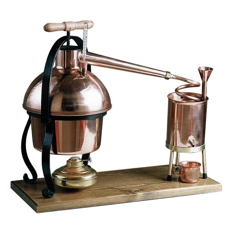 Distillatore-alambicco rame lusso 2,8 lt