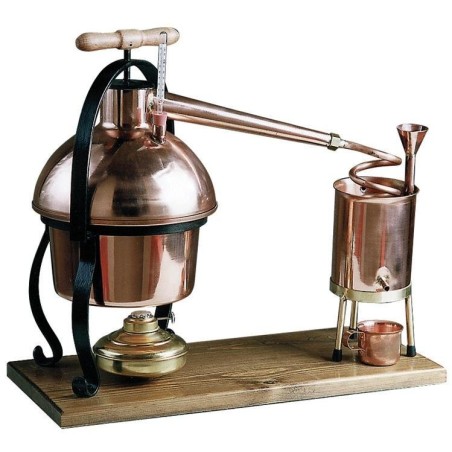 Distillatore-alambicco rame lusso 2,8 lt