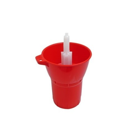 Avvinatore sterilizzatore per bottiglie, bottiglioni e fiaschi