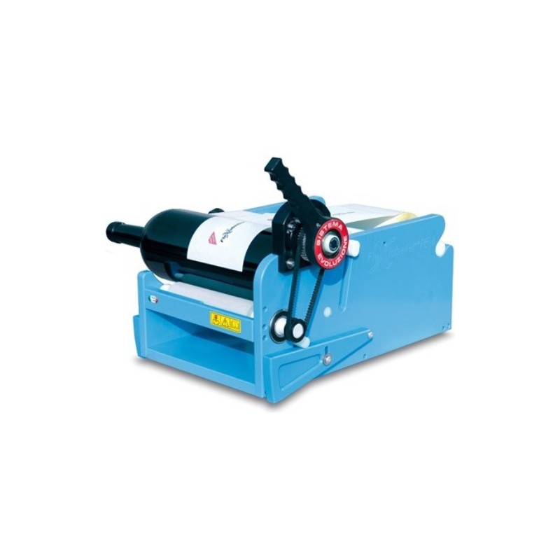 Etichettatrice Evolution manuale per bottiglie magnum